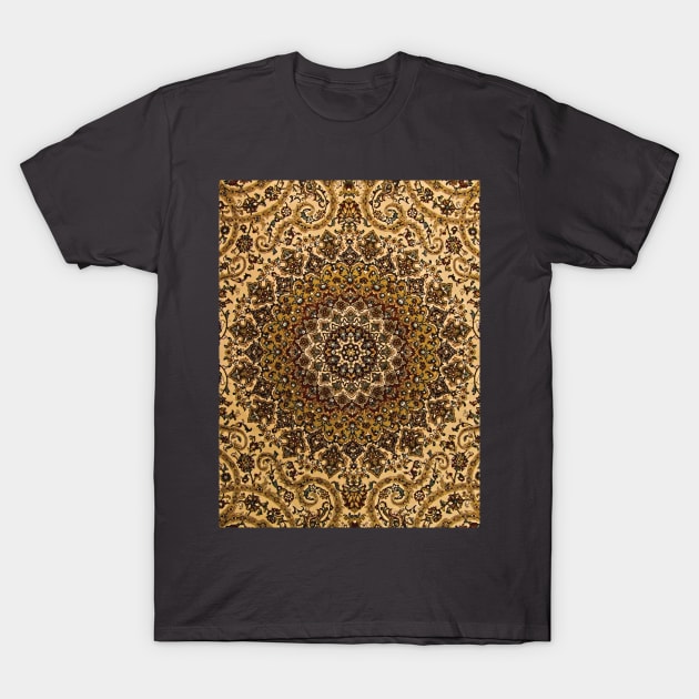 Royal Palace Cat carpet pattern T-Shirt by Ryan Rad